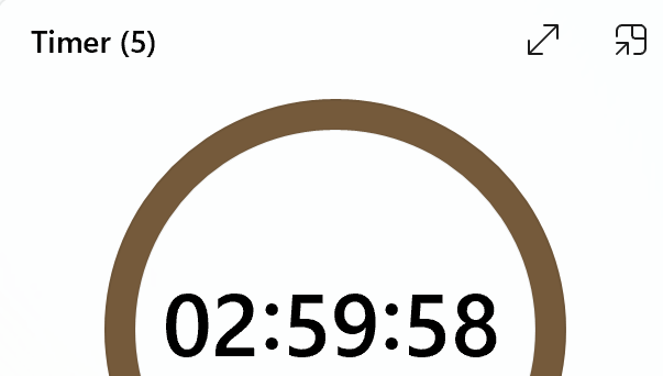 timer